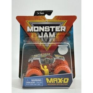 Monster Jam Max-D Maximum Destruction 1:64 Die-Cast Truck Figure Poster 2019